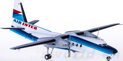 1:200 Herpa AIR INTER Fokker 27 Passenger Airplane Diecast Aircraft Plane Model