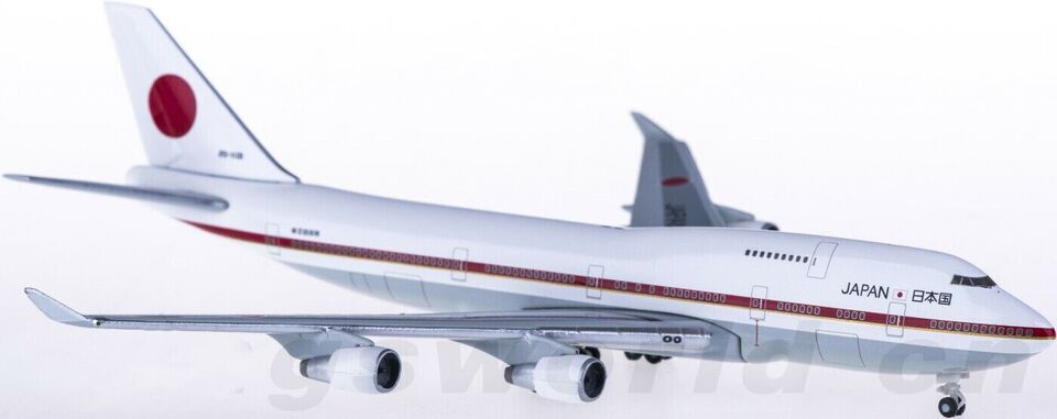1:500 Hogan JAPAN JASDF BOEING 747-400 Passenger Airplane Diecast Plane Model