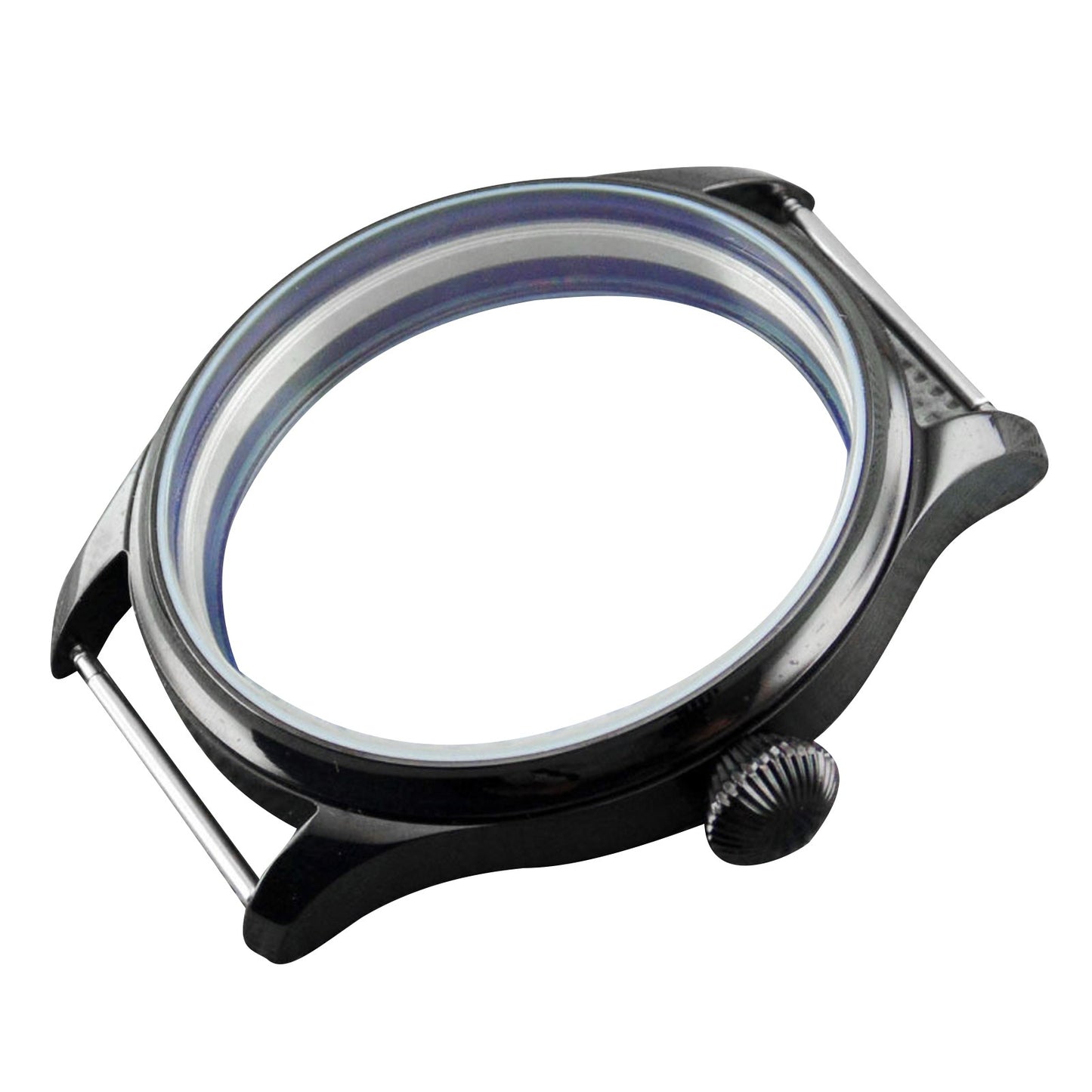 44mm Stainless Steel Watch Case Fit For Seagull ST3600 ETA 6497 6498 Movement G