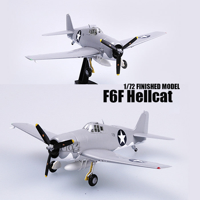 F6F Hellcat VF-4 1942 1/72 aircraft finished plane Easy model non diecast