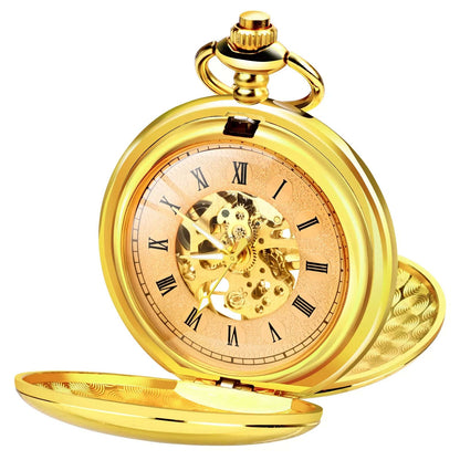 Men's Mechanical Retro Pocket Watch provide long-lasting wear resistance