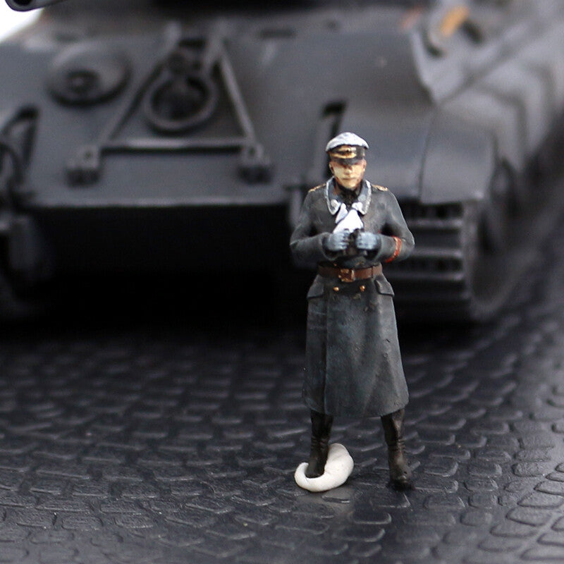 1/72 3Pcs/Set German Marshal Commander Officer Soldier Model