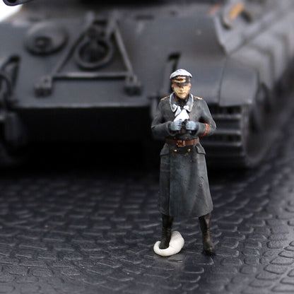 1/72 3Pcs/Set German Marshal Commander Officer Soldier Model