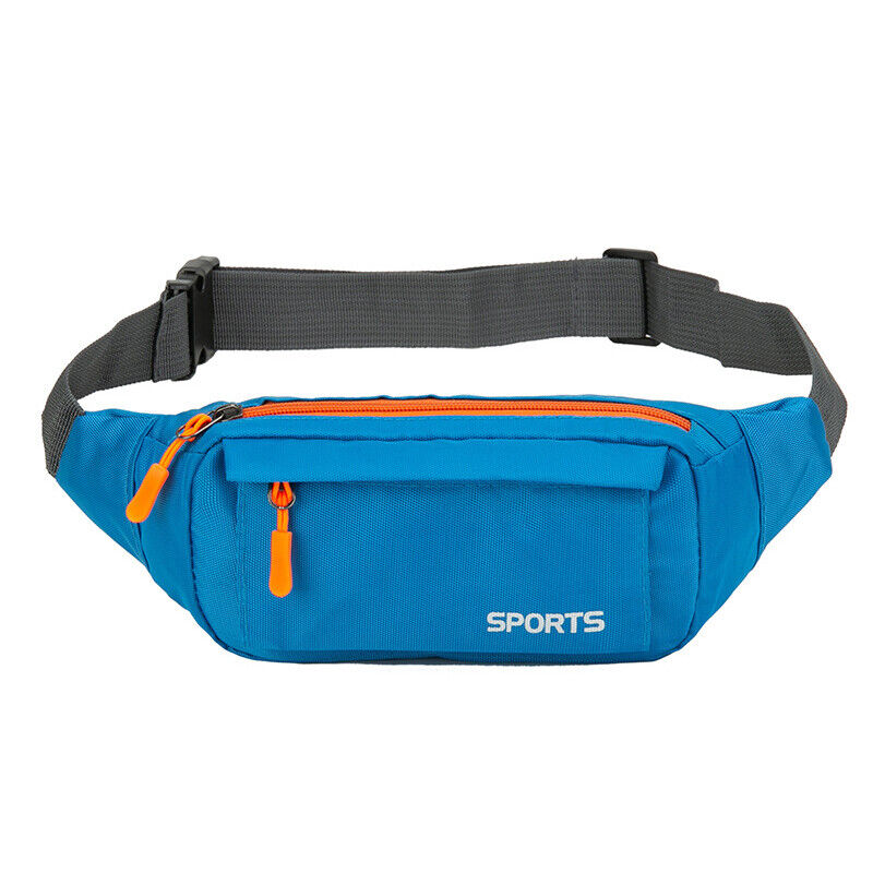 Fashion Men's Multicolor Waist Packs Waterproof Running Bag Outdoor Belt Bag