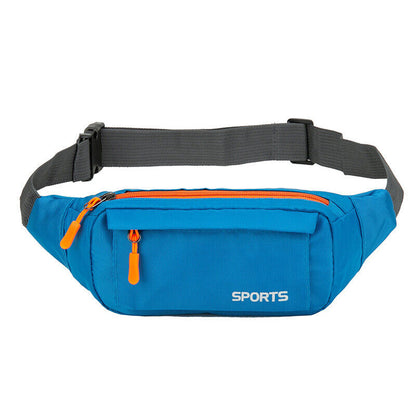 Fashion Men's Multicolor Waist Packs Waterproof Running Bag Outdoor Belt Bag