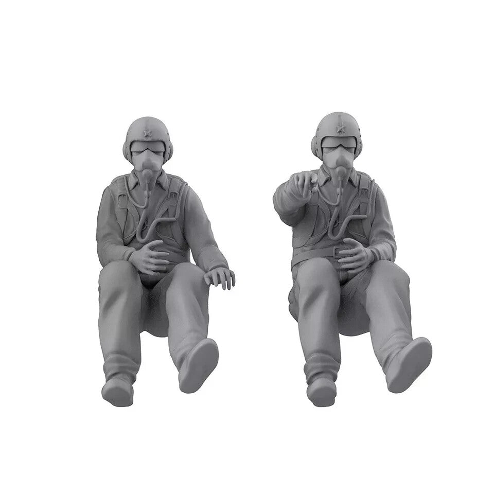 LY48261A 1/48 Model Upgrade Parts Mask Driver &Machine Gunner 3D RESIN MODEL