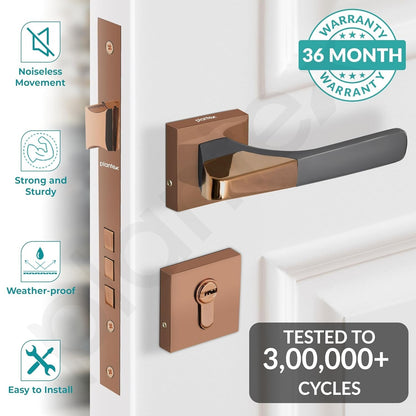 Heavy Duty Mortise Main Door Lock Set For Home With 3 Brass Keys