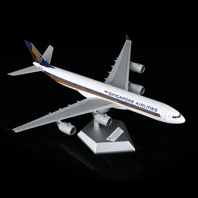 1:200 SQ Wings Singapore Airlines A340-500 9V-SGE Plane Diecast Aircraft Model
