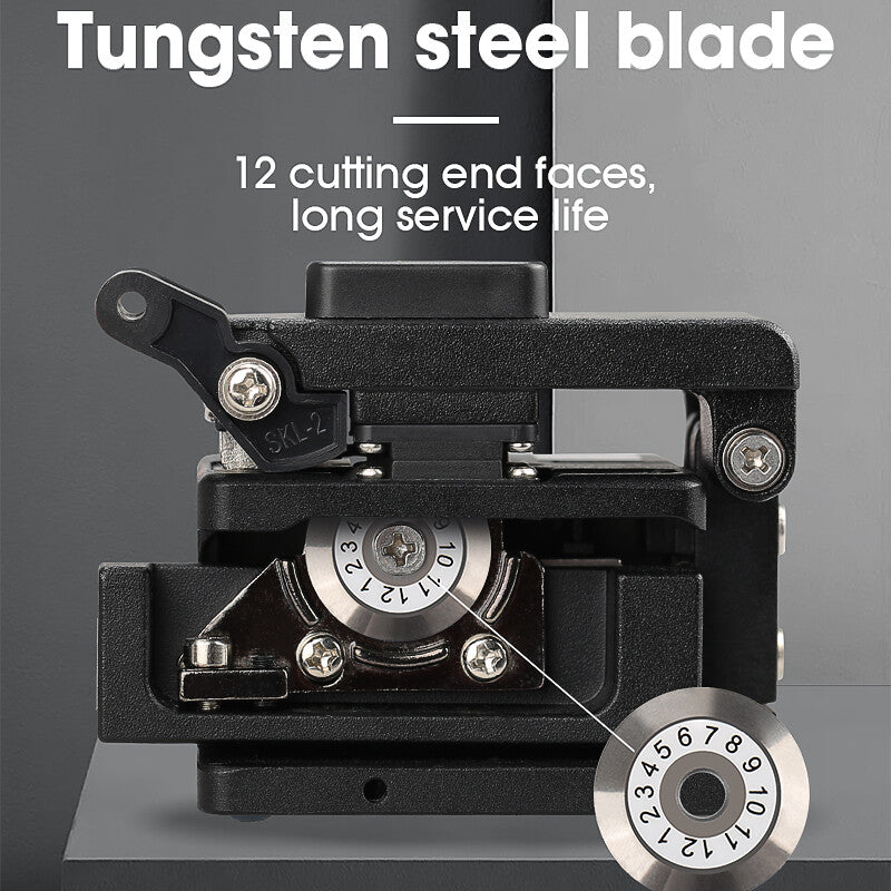 AUA-60S Fiber Cleaver Cable Cutter Three-in-one Fixture of Bare Optical Fiber