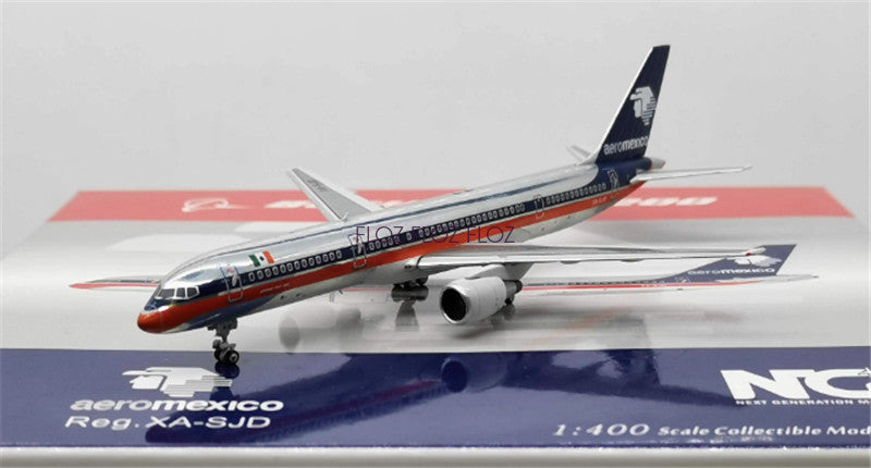 NG Model AEROMEXICO for Boeing B757-200 XA-SJD 1:400 Aircraft Pre-built Model
