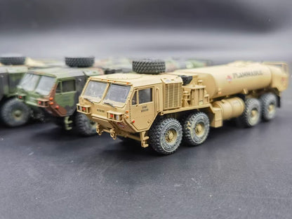 1/72 US Army HEMTT M978 A4 Tank Truck NATO Tricolor Desert Truck Model Finished