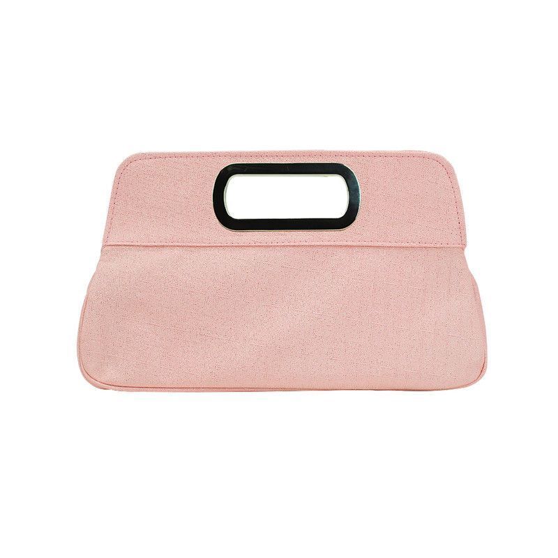 Lady Clutch Bag Popular Dumpling Shape Canvas Evening Bags 25*5*18CM 1 PC Purse