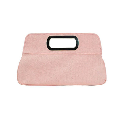 Lady Clutch Bag Popular Dumpling Shape Canvas Evening Bags 25*5*18CM 1 PC Purse