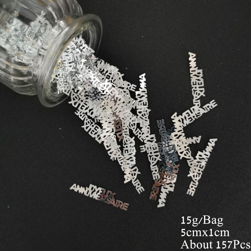 Number 18 Confetti 15g PVC Sequin Birthday Party Anniversary Event Balloon Decor