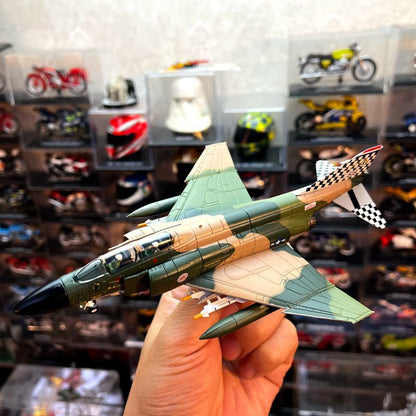 1:100 US F4C Phantom Fighter Alloy Aircraft Model Team 63 in Türkiye
