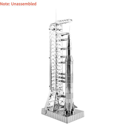 1/770 Metal High Quality USA Apollo 11 Saturn V w/ Gantry Unassembled Model