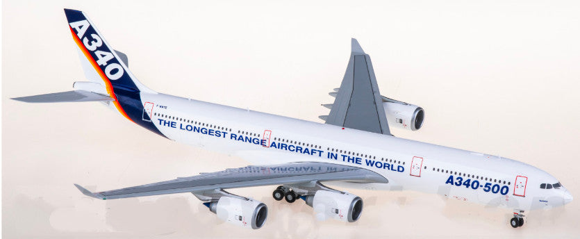 1:200 JC Wings Airbus A340-500 F-WWTE Passenger Airplane Diecast Aircraft Model