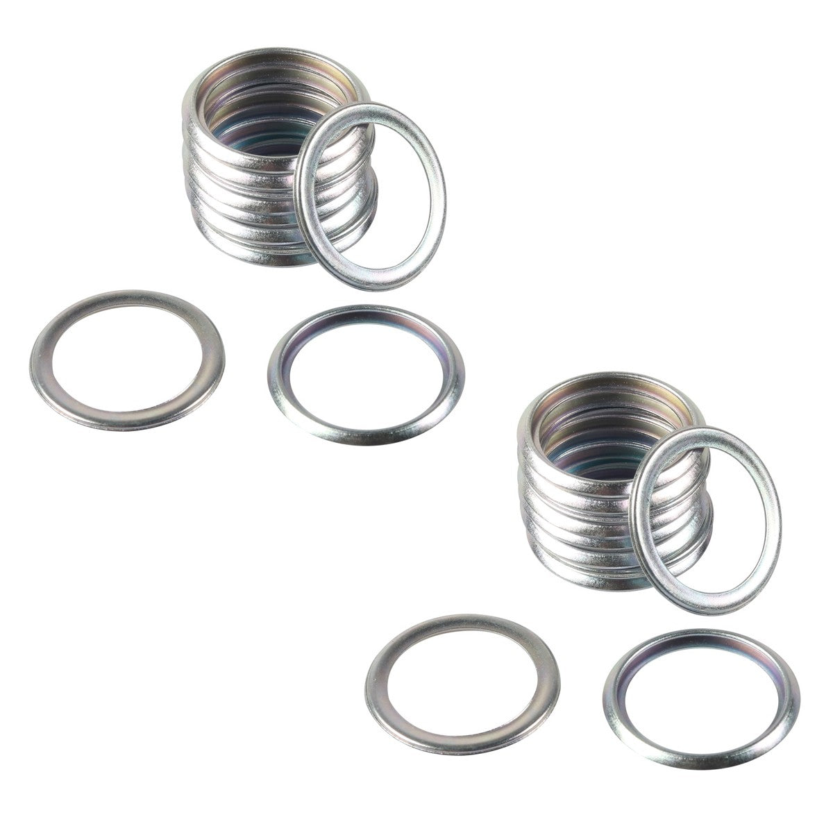20 Pcs Oil Drain Plug Crush Washer Gasket Durable For Subaru Drain Plug Gasket