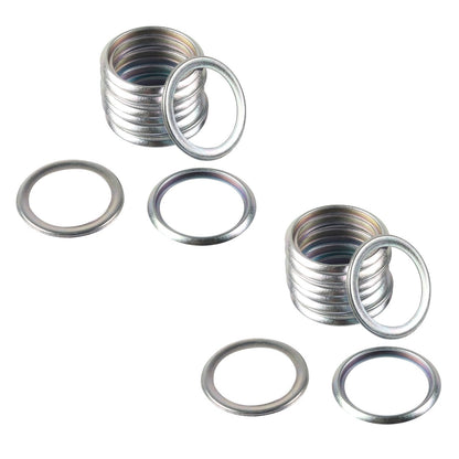 20 Pcs Oil Drain Plug Crush Washer Gasket Durable For Subaru Drain Plug Gasket