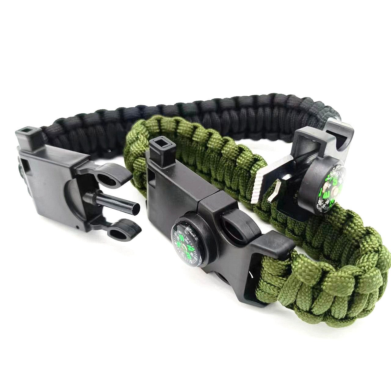 Outdoor multifunctional survival umbrella rope bracelet, survival knife bracelet