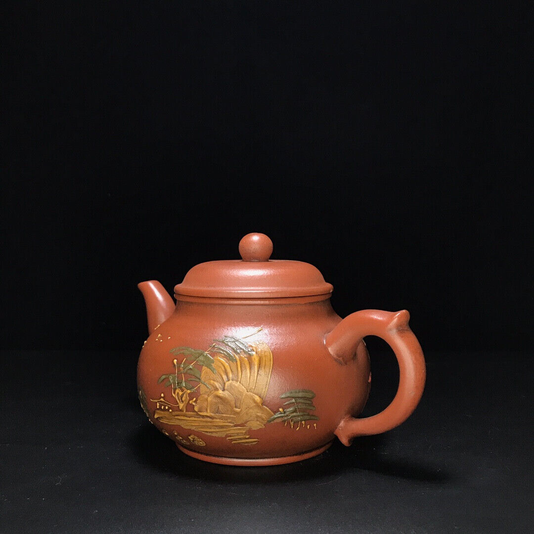 Chinese Yixing Zisha Clay Handmade Exquisite Teapot （君德 底款：杨季初）