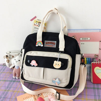 Backpack Student College Schoolbag Book Backpack Fashion Shoulder Bag 28*31*10CM