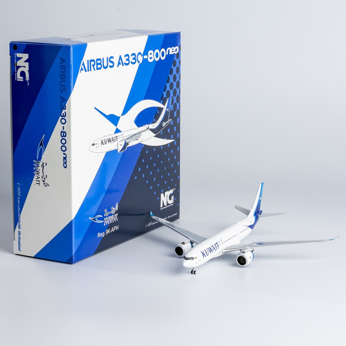 1:400 NG Model KUWAIT AIRBUS A330-800neo Airplane Diecast Aircraft Plane Model