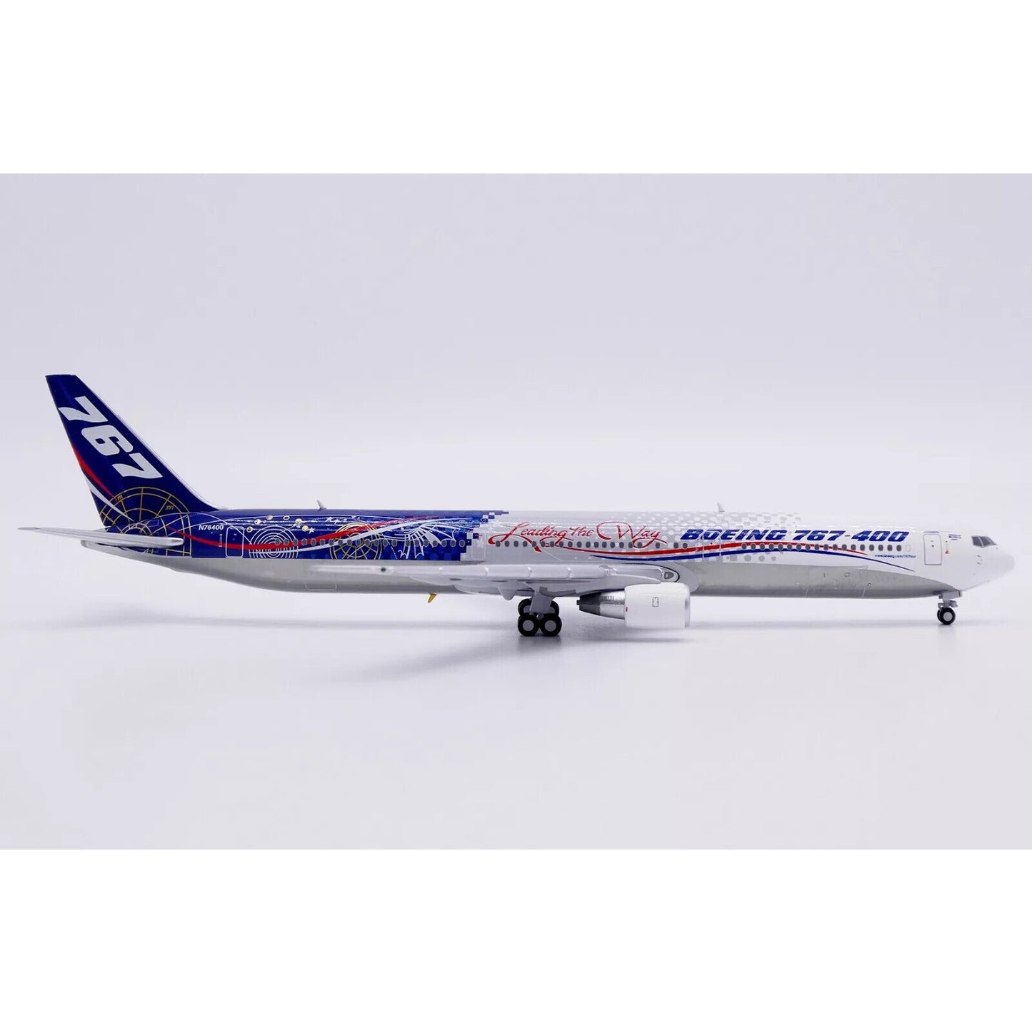 1:400 JC Wings Boeing 767-400 Airplane Diecast Aircraft Model
