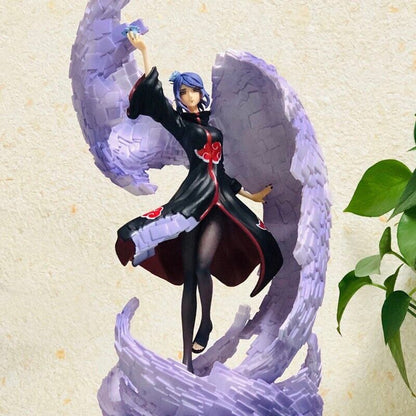 Anime Naruto Akatsuki Konan PVC Action Figure Statue Model Figurine Toys Gift