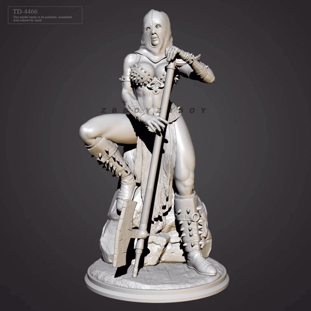 1/24 resin figure model kit Female executioner Unassembled Unpainted
