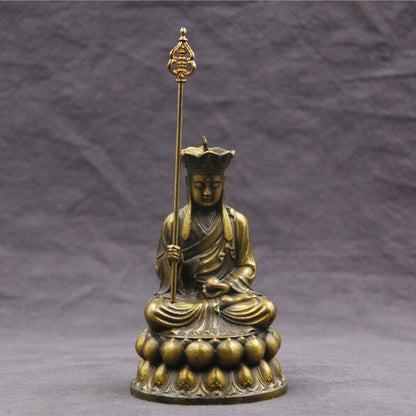 Chinese Bronze Antique Tibetan Buddhism Buddha Statue Mini Buddha Decoration