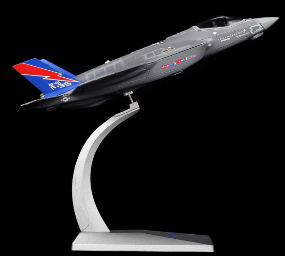 1:72 AF1 USAF Lockheed Martin F-35A Lightning II Fighter Diecast Aircraft Model