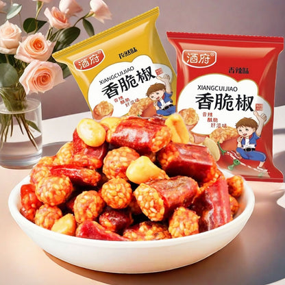 Guizhou Specialties Snacks Peppers Spicy Crispy Peanuts Crispy Chili