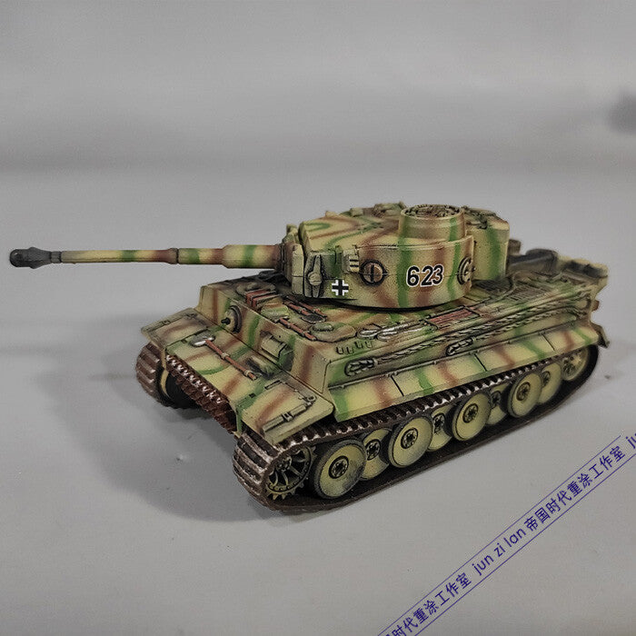 1/72 Tiger Type 1 Tank Model Striped Camo Tank Model