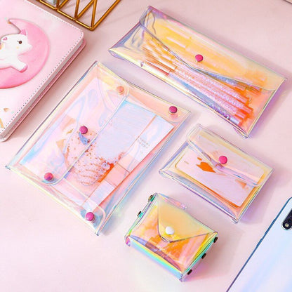 Transparent Cosmetic Bag Women Makeup Storage Clear Organize Multifunction Purse