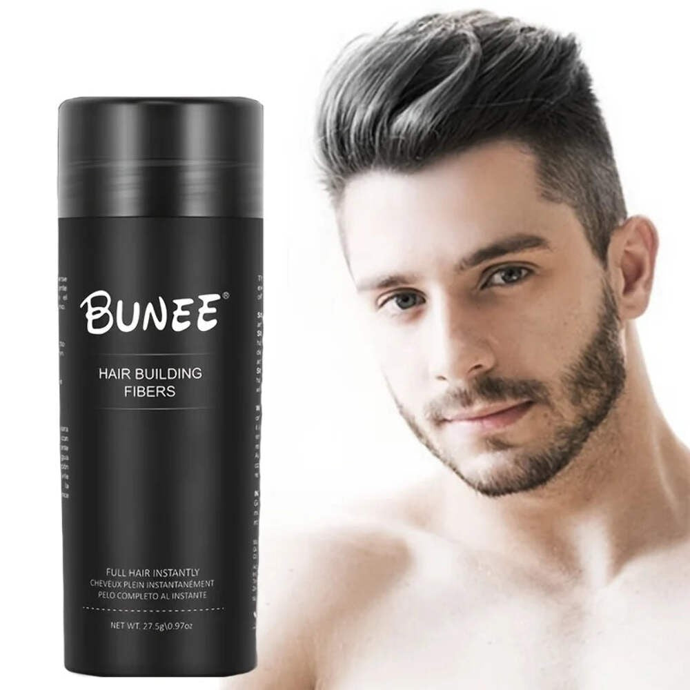 Men's Hair Thickening Fibers | BUNEE Natural Hair Fiber