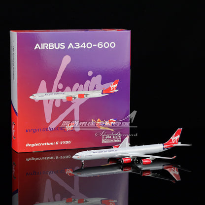 1:400 Phoenix Virgin atlantic AIRBUS A340-600 Plane Diecast Aircraft Model