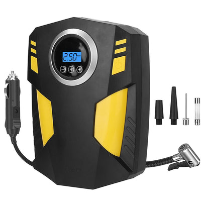 150PSI Compresor Aire Bomba Portatil Para Carro Inflador Autos Llantas Bicicleta