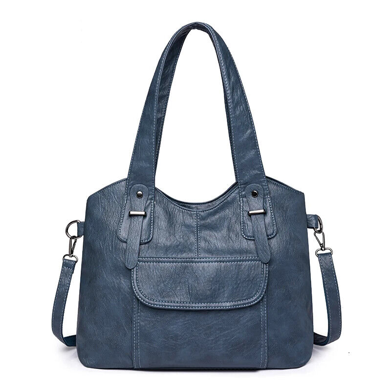 Totes Women 2024 PU Leather Shoulder Side Bag Female Shopper Handbag