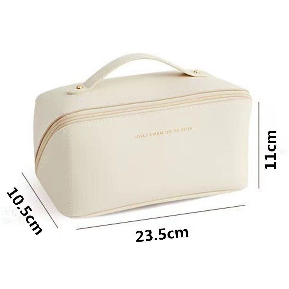 Large Makeup Bag Multifunction Toiletries Organizer Waterproof Cosmetics Storage