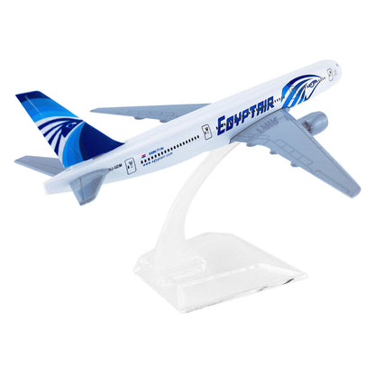 1:400 16cm B777 Egypt Air Airplane Model Alloy Aircraft Diecast Plane Ornaments