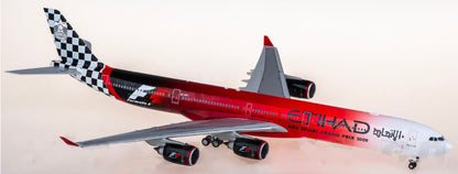 1:200 SQ Wings Etihad Airways Airbus A340-600 Passenger Diecast Airplane Model
