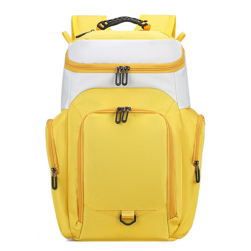 Men Football Basketball Backpack Oxford Unisex Sports Gym Training Shoulder Bag