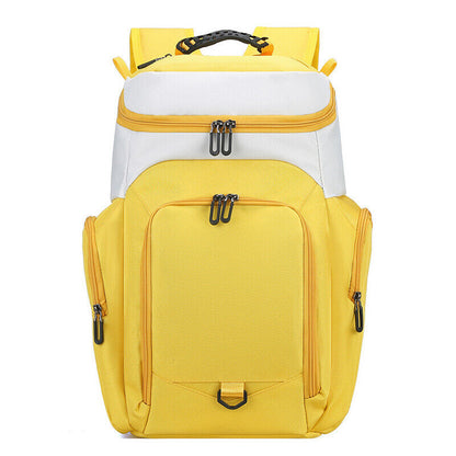 Men Football Basketball Backpack Oxford Unisex Sports Gym Training Shoulder Bag