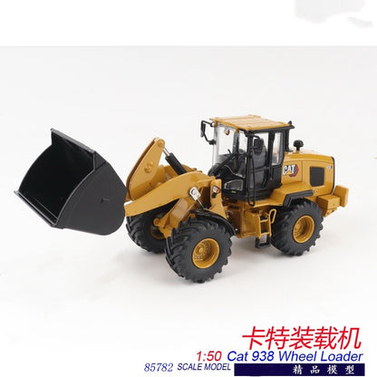 1:50 DM Cat 938 Wheel Loader Construction Machine Equipment Diecast Model