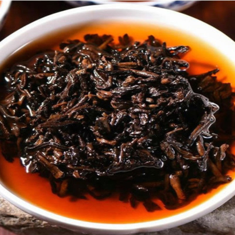 150g Yunnan Menghai Pu'er Tea Ripe Tea Canned Tea Royal Court Ancient Tree Tea