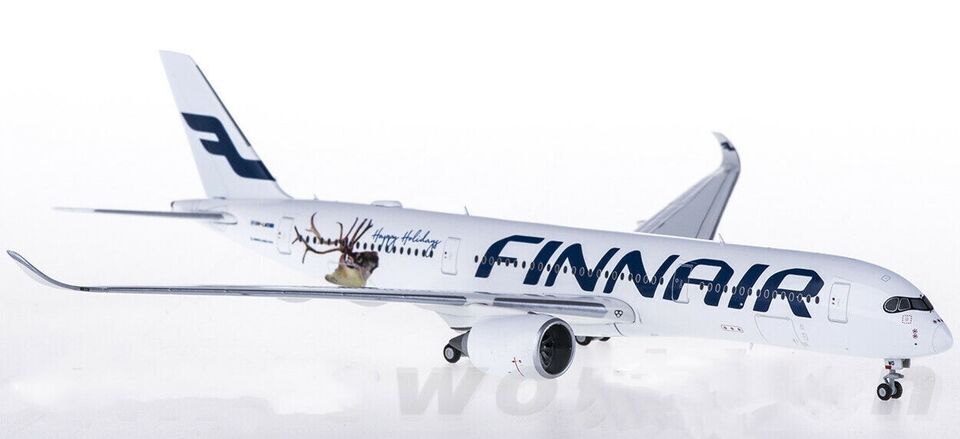 1:400 JC Wings FINNAIR AIRBUS A350-900 Passenger Airplane Diecast Aircraft Model