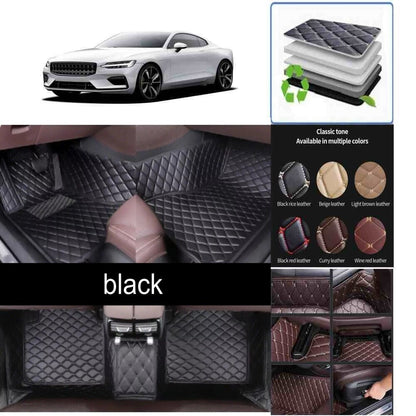 For Smart All Models Car Floor Mats Waterproof Auto Luxury Custom Mats Carpets