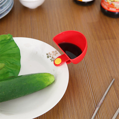 Dip Bowl for Assorted Salad Clip Cup Bowl Saucer Kitchen Accessories gadgets DIY