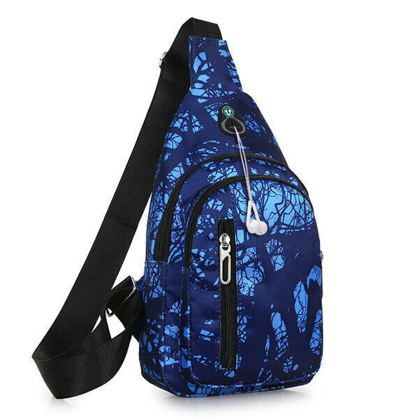 Nylon Chest Back Travel Cross Body Shoulder Pack Chest Bags Men Women Bags